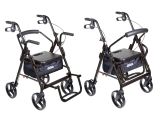 Hugo Transport Chair Walmart Drive Medical Duet Dual Function Transport Wheelchair Rollator