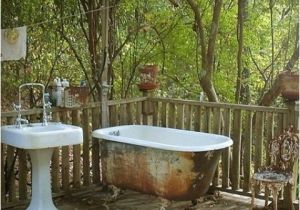 Ideas for Outdoor Bathtub 30 Outdoor Bathroom Designs