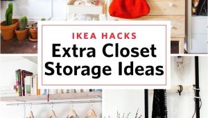 Ikea Clothing Rack Hack Ikea Storage Hacks for Homes that Need An Extra Closet Suddenly