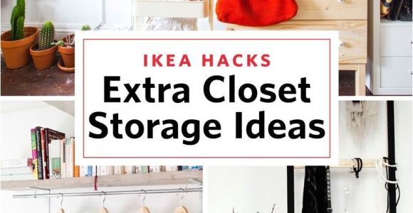 Ikea Clothing Rack Hack Ikea Storage Hacks for Homes that Need An Extra Closet Suddenly