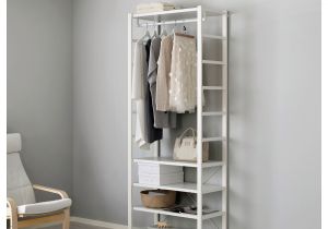 Ikea Clothing Rack Nz Elvarli 1 Section White Ikea Pinterest Storage Shelves and