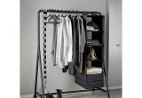 Ikea Clothing Rack Singapore Turbo Clothes Rack In Outdoor Black 0419110 Pe576087 S5y Wardrobe