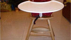 Ikea Wooden High Chair Gulliver Ikea Gulliver High Chair with Detachable Tray and Cushion In