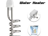 Immersion Water Heater for Bathtub 2500w Water Heater Portable Electric Immersion Element Boiler for