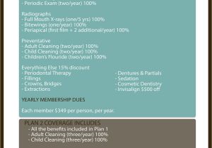 In House Dental Membership Plans Exciting In House Dental Insurance Plans Contemporary Exterior