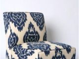 Indigo Blue Accent Chair Small Slipper Chairs Foter
