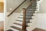 Indoor Decorative Spindles Staircase with White Accents and Black Metal Spindles New House