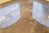 Industrial Flooring Types Titanium and Pearl Reflector Metallic Epoxy Floor by Ras Epoxy