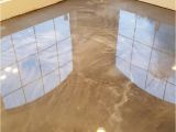 Industrial Flooring Types Titanium and Pearl Reflector Metallic Epoxy Floor by Ras Epoxy