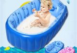 Inflatable Baby Bathtub Australia 2016 Newborn Baby Portable Bathtub Inflatable Pool