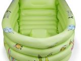 Inflatable Baby Bathtub India Big Thick Green Inflatable Baby Bath Tub Buy Big Thick