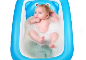 Inflatable Baby Bathtub Review Baby Bathtub Newborn Baby Foldable Inflatable Bathtub