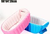 Inflatable Baby Bathtub Review Portable Inflatable Baby Bath Kids Bathtub Thickening