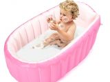 Inflatable Baby Bathtub Travel Inflatable Baby Bathtub Mini Air Swimming Pool Kid Infant