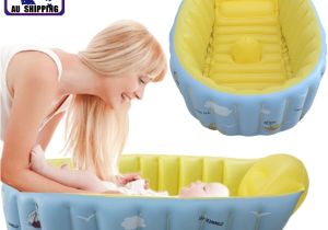 Inflatable Baby Bathtub Travel Inflatable Baby Tub Travel Baths Showers soft Pvc Newborn
