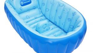 Inflatable Bathtubs Baby top Infant Baby Newborn Inflatable Bath Tub Freestanding