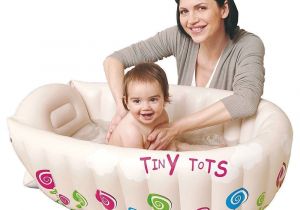 Inflatable Bathtubs for Babies Jilong Tiny tots Inflatable Baby Bath Tub Travel Infant