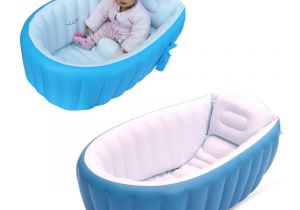 Inflatable Bathtubs for Babies Portable Baby Infant Swimmingpool Travel Inflatable Bath
