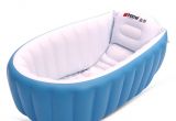 Inflatable Bathtubs for toddlers Stronge Design Inflatable Baby Bathtub Inflating Bath Tub