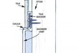 Install Bathtub Surround Over Ceramic Tile Bathroom How to Tile Over Shower Wall Surround Flange