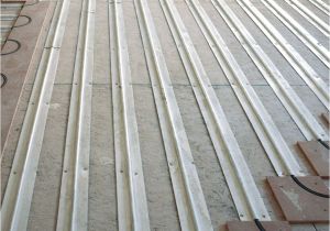 Insulated Floor Panels for Radiant Heat This New Construction Home Has Radiant Hydronic Heating In the