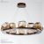 Integrated Led Lights Jewelry for the Home Sparkling Led Gems Of Artisan Blown Glass