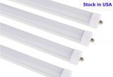 Integrated Led Lights Led T8 Integrated Tube Double Rows V Shaped Led Lights 72w 6500k