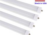 Integrated Led Lights Led T8 Integrated Tube Double Rows V Shaped Led Lights 72w 6500k