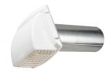 Interior Dryer Vent Cap Everbilt Wide Mouth Dryer Vent Hood In White Bpmh4whd6 the Home Depot