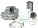 Interior Dryer Vent Kit Ge 4 In X 8 Ft Dryer Duct Pm8x73ds the Home Depot