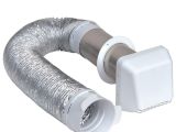 Interior Dryer Vent Kit Globalflex 4 In X 8 Ft Wide Mouth Flexible Dryer Vent Kit