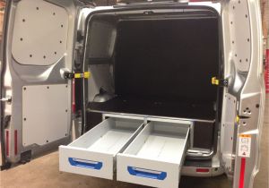 Interior Ladder Racks for Vans ford Transit Custom L2 sortimo Xl Drawer System and False Floor