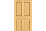 Interior Slab Doors Sale Shop Reliabilt Authentic Wood Unfinished 6 Panel Wood Pine Slab Door
