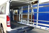 Internal Racking for Vans the Glass Racking Company 1 1m X 2 4m Pull Out Internal Glass Rack