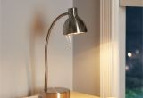 Intertek Hextra Floor Lamp Mainstays Halogen Desk Lamp Brushed Steel Walmart Com