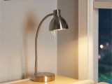 Intertek Hextra Floor Lamp Mainstays Halogen Desk Lamp Brushed Steel Walmart Com