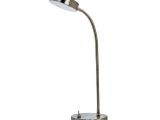 Intertek Magnifier Floor Lamp Shop Utilitech 13 25 In Adjustable Stainless Steel Led Desk Lamp