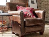 Irving Leather Chair Irving Leather Armchair with Nailheads Casa El Dirty Pinterest