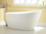 Is Acrylic Bathtubs 60" Gena Freestanding Acrylic Tub No Overflow or Faucet