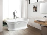 Is Acrylic Bathtubs Shop Vanity Art 59 Inch Free Standing White Acrylic