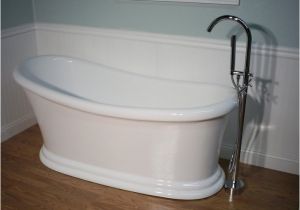 Is Bathtubs Large Juno Modern Free Standing Bathtub & Faucet Bathtubs Large