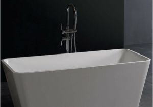 Is Bathtubs Modern Free Standing solid Surface Stone Modern soaking Bathtub