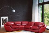 Italian Sectional sofas Fabric 622ang Modern Red Italian Leather Sectional sofa Pinterest