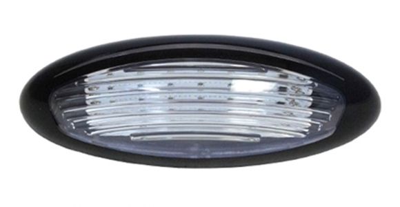 Itc Lighting Itc 69768 Bk D Amber White Led Exterior Rv Porch Light Black
