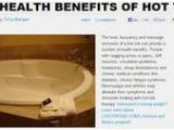 Jacuzzi Bathtub Benefits Health Benefits Of Hot Tubs On Pinterest
