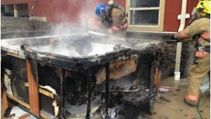 Jacuzzi Bathtub Kamloops Hot Tub Catches Fire In Coldstream Vernon News