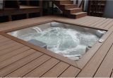 Jacuzzi Bathtub Kit Jacuzzi J Lx Hot Tub Deck Install Aqua Paradise