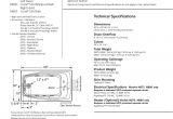 Jacuzzi Bathtub Manual Cetra 536 Whirlpool Bath Cetra 536 Bath Model N885