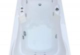 Jacuzzi Bathtub Price Madonna Elegant Acrylic Free Standing Jacuzzi Massage Bathtub with Back Massager White