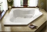 Jacuzzi Jetted Whirlpool Bathtub Jacuzzi 60 In X 60 In Primo 2 Person White Acrylic